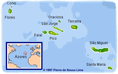 Azores Map